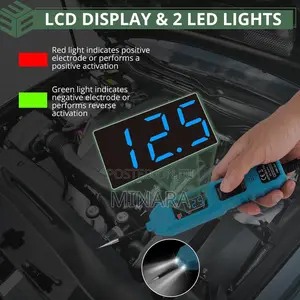 Automotive Circuit Tester, 3.5-36v DC Voltage Tester With LCD Display