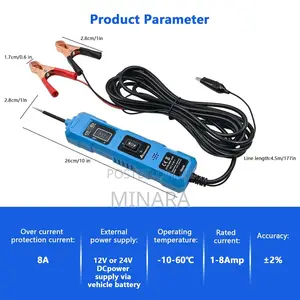 Automotive Circuit Tester, 3.5-36v DC Voltage Tester With LCD Display