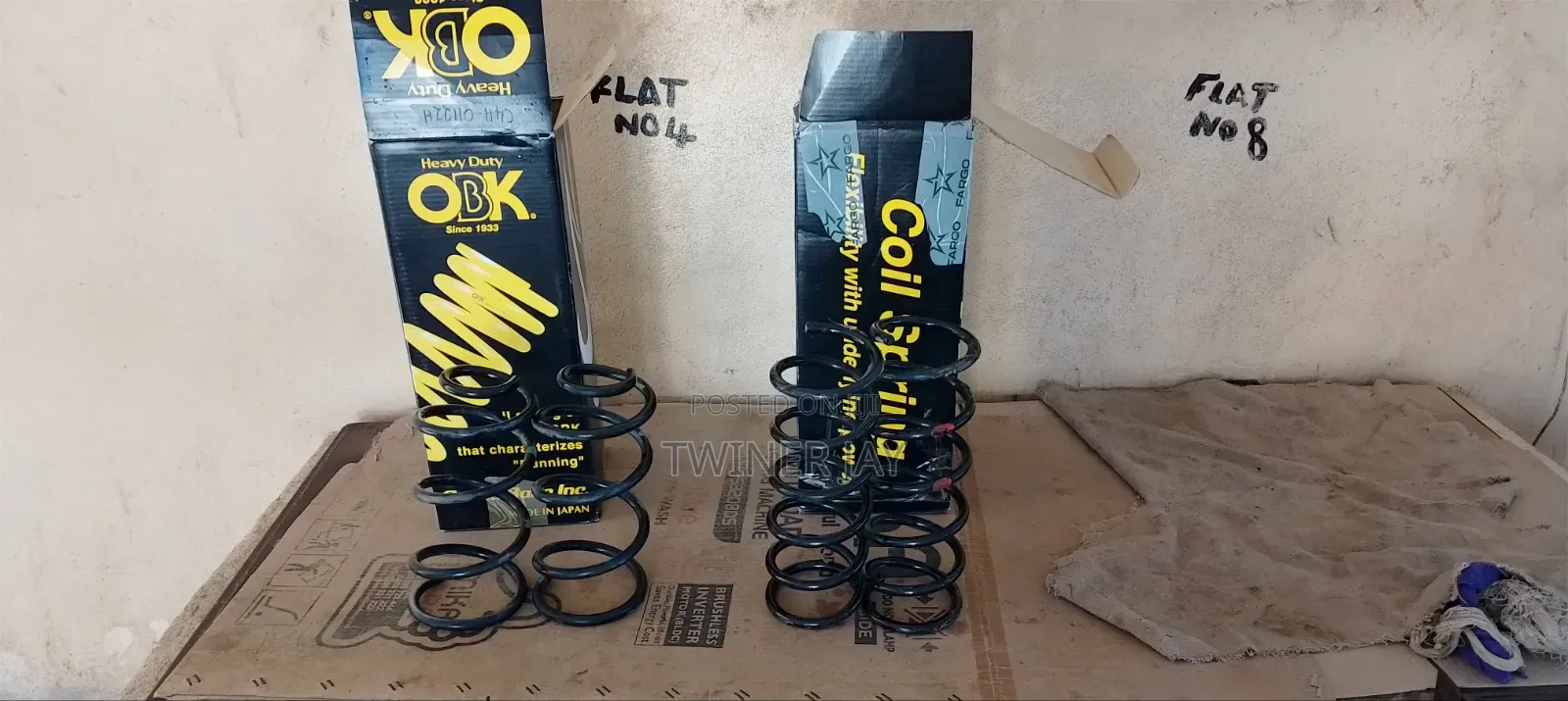 Used Heavy Duty OBK Fargo Coil Springs