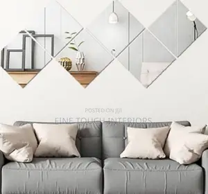 Diamond Elegant Acrylic Wall Decor Mirrors