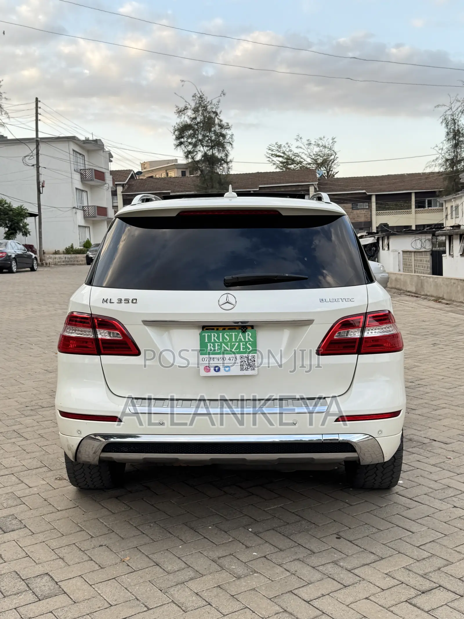 Mercedes-Benz M Class ML 350 BlueTEC 4Matic 2013 White