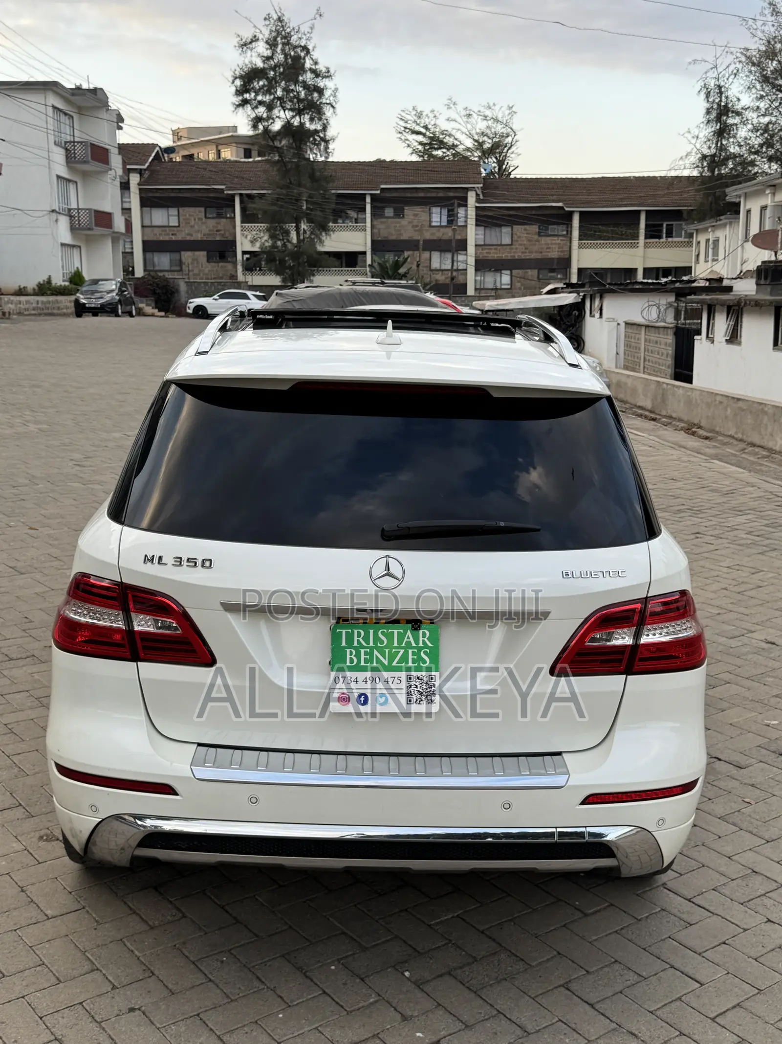 Mercedes-Benz M Class ML 350 BlueTEC 4Matic 2013 White