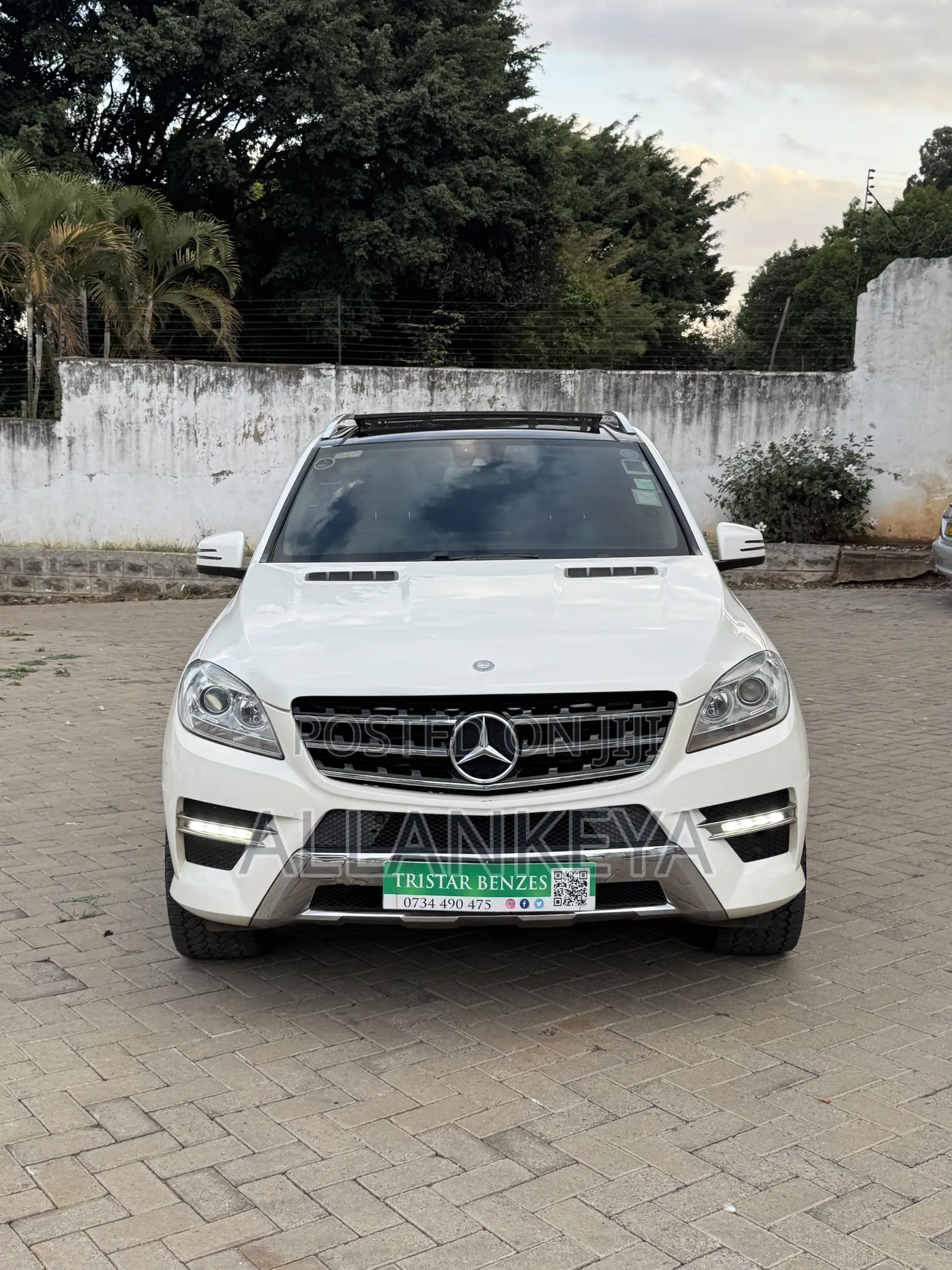 Mercedes-Benz M Class ML 350 BlueTEC 4Matic 2013 White