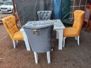 Four Seater Marble Dining Set