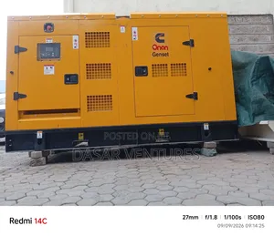 Cummins Generator 62.5kva-Mint Condition