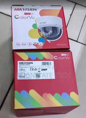 Dome Shaped Indoor IP Camera Full Color Network Camera 2MP HIK
