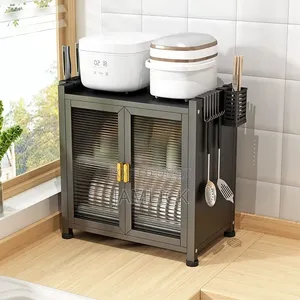 Minimalist Kitchen Countertop Dish Rack With Drawers – Ev