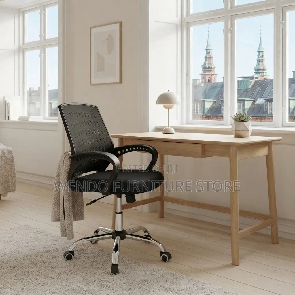 Office Chairs; Clerical Modern Black Mesh Office Reclining Chairs