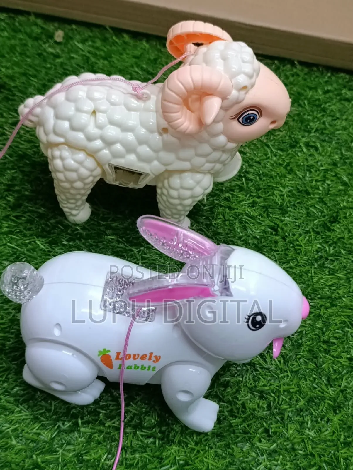 Bunny Rabbit and Sheep. Battery Operated.