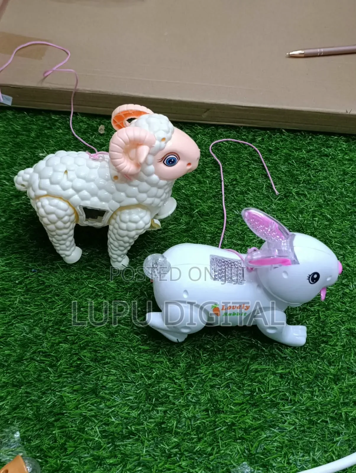 Bunny Rabbit and Sheep. Battery Operated.