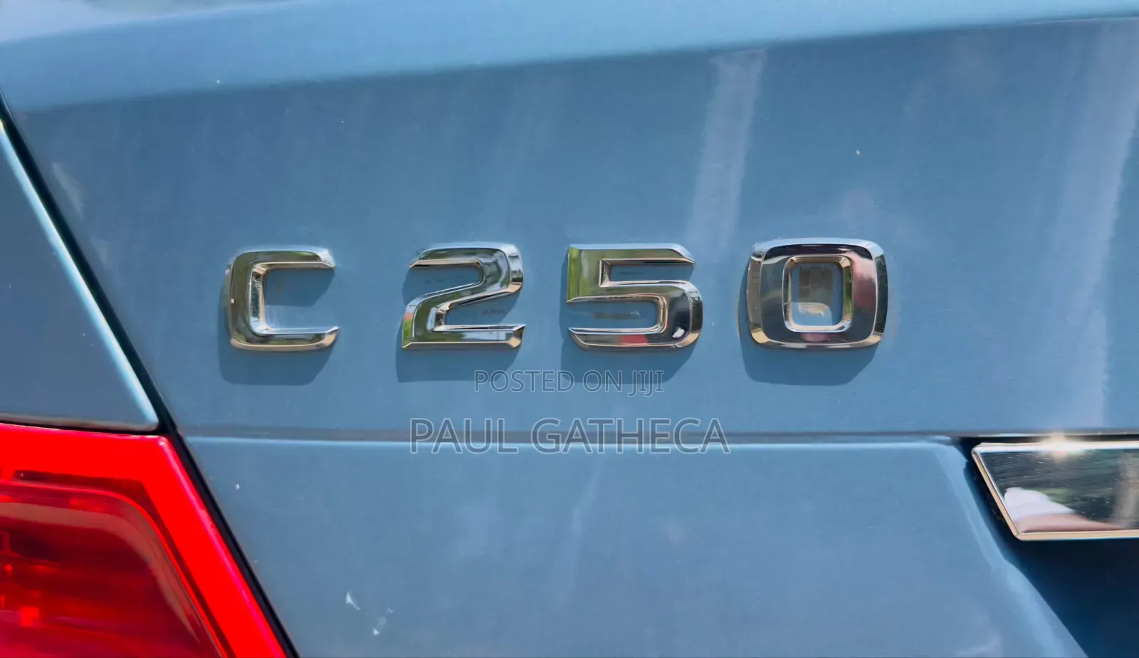 Mercedes-Benz C250 2010 Blue
