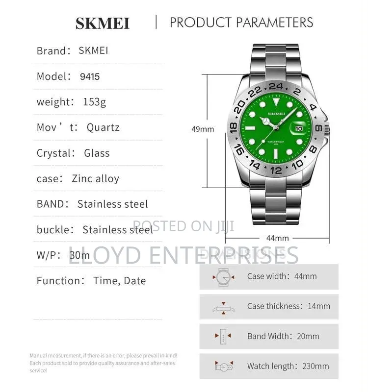 Skmei Gents Watch #9415