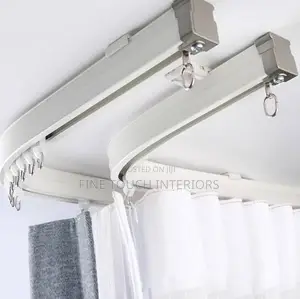 Bendable Curtain Rails – Adjustable Curved Window Track
