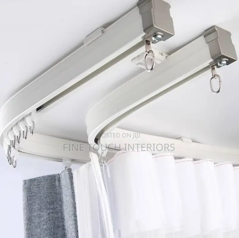 Bendable Curtain Rails – Adjustable Curved Window Track