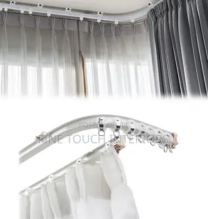 Bendable Curtain Rails – Adjustable Curved Window Track