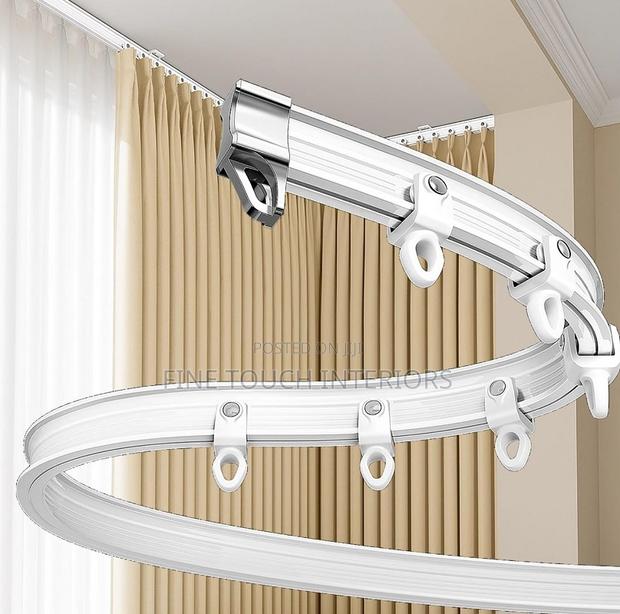 Bendable Curtain Rails – Customizable Curtain Track System
