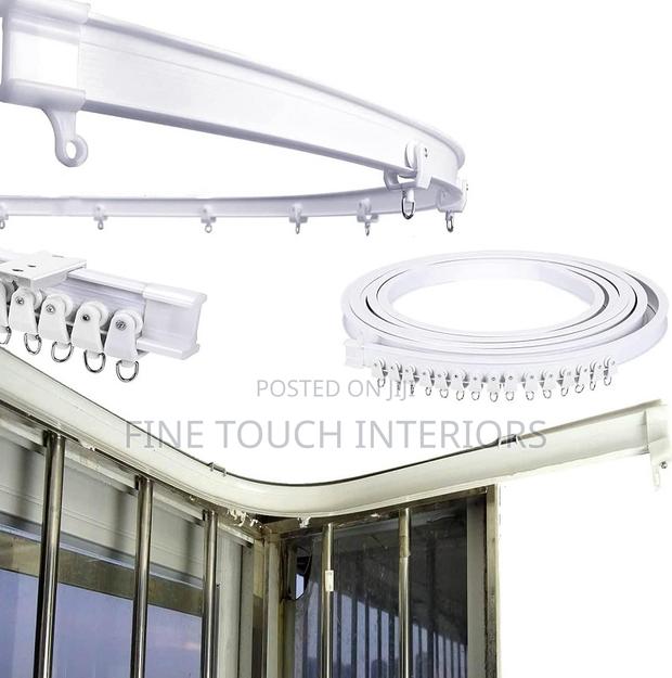 Bendable Curtain Rails – Smooth Gliding Flexible Track