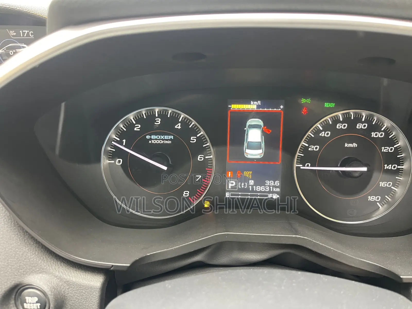 Subaru XV 2019 Black