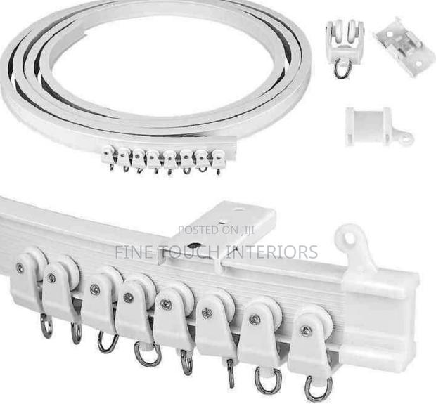 6 Meter Bendable Curtain Rails – Modern Curved Curtain Track