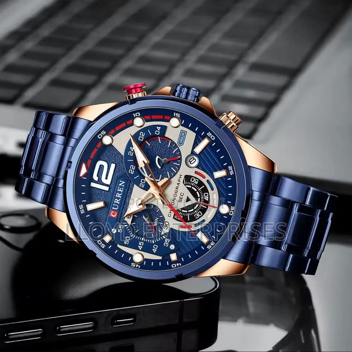 Gents Curren Chronograph Watch #8395