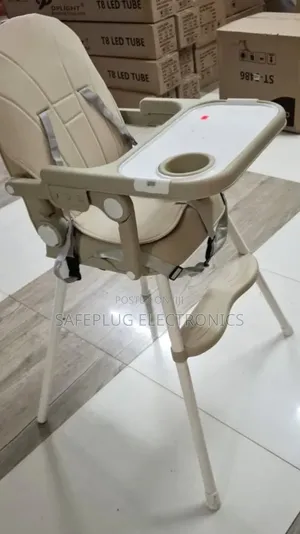 Foldable Baby Feeding Chair With Premium Cushioned Seat