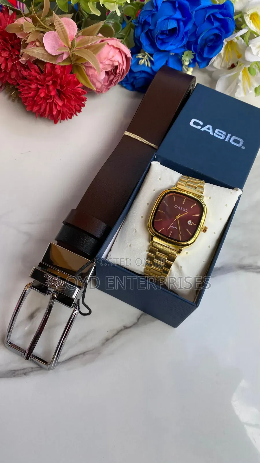Casio Gents X Box X Double Sided Belt