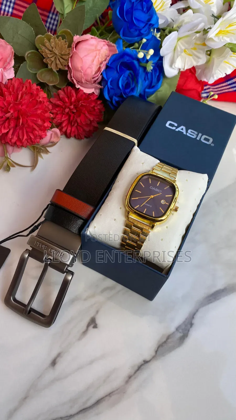 Casio Gents X Box X Double Sided Belt