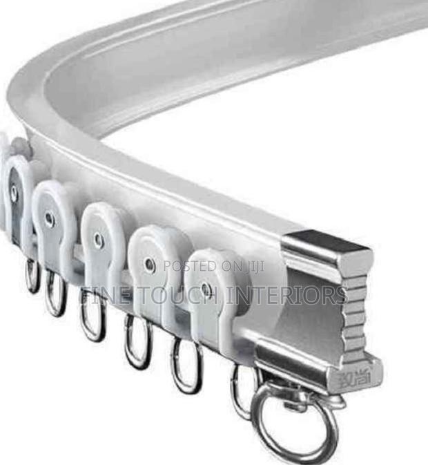 Bendable Curtain Rails – Premium Curved Window Rail