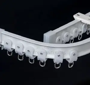 Bendable Curtain Rails – Universal Flexible Curtain Track