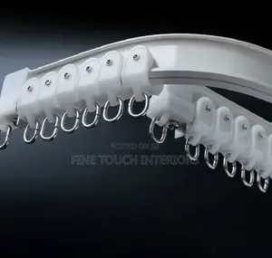 Bendable Curtain Rails – DIY 6 Meter Curved Curtain Rail System