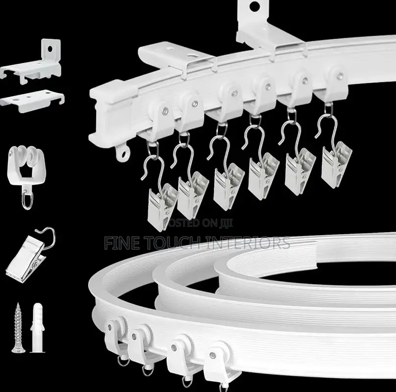 Bendable Curtain Rails – DIY 6 Meter Curved Curtain Rail System
