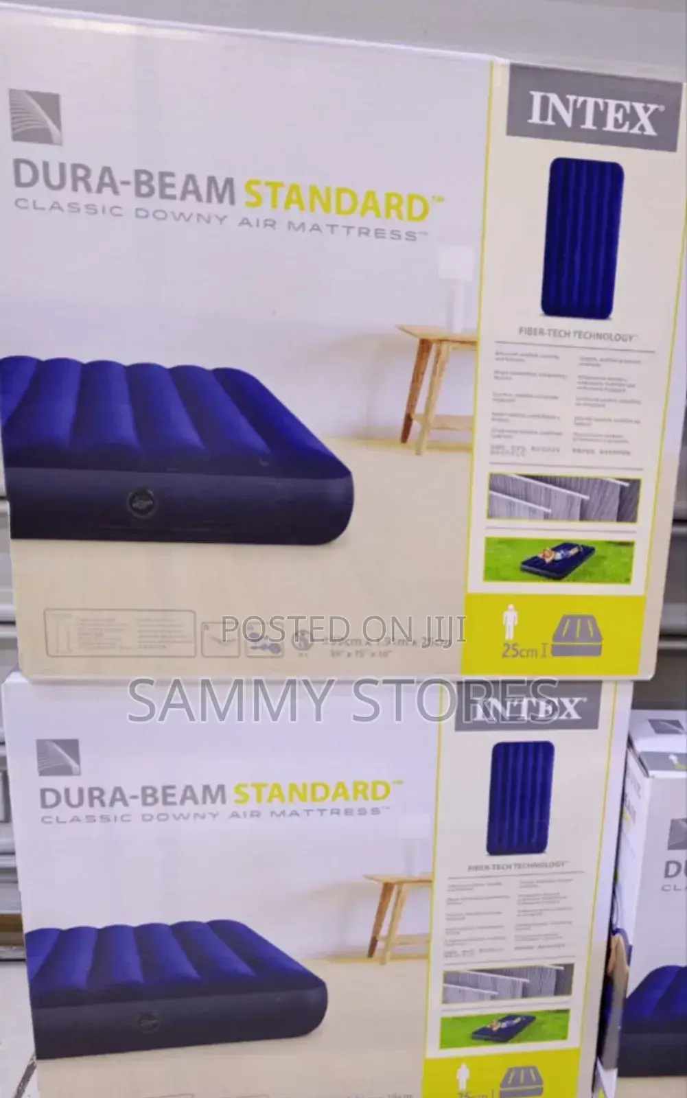 Intex Portable Camping Guest Air Mattress