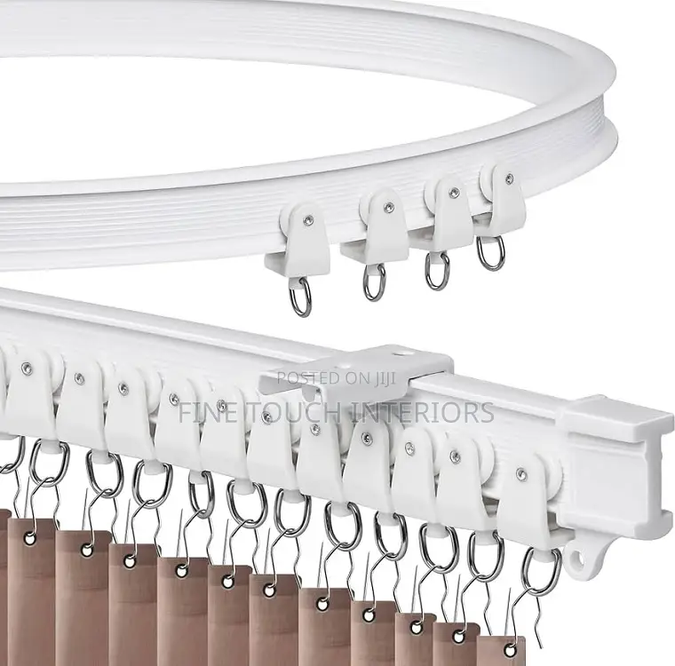 Bendable 6 Meter Curtain Rails – Flexible Room Divider Track