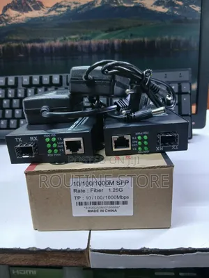 Netlink Media Converter Base 1000 With SFP 1.25g