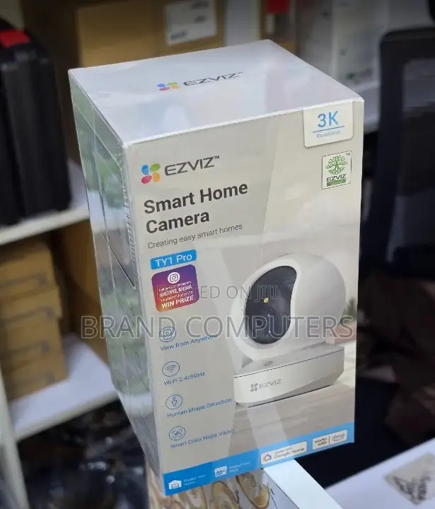 Ty1 Pro 5mp Ezviz Wireless Indoor Wifi CCTV Camera With Motion Track