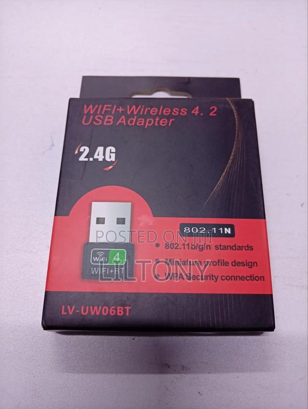 WiFi+wireless 4.2 USB Adapter - main view