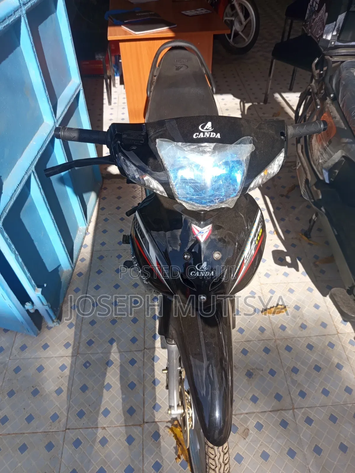 New Motorcycle 2025 Blue