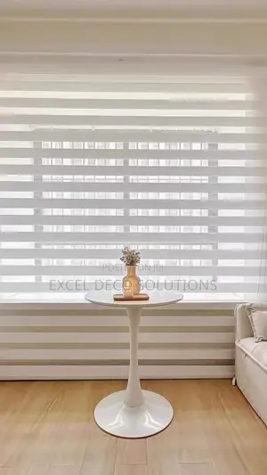Zebra Roller Window Blinds | Modern Dual-Layer Light Control