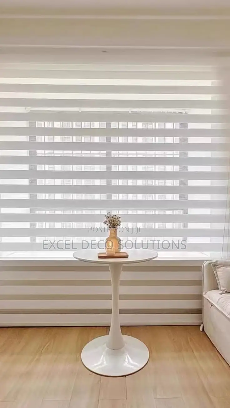 Zebra Roller Window Blinds | Modern Dual-Layer Light Control