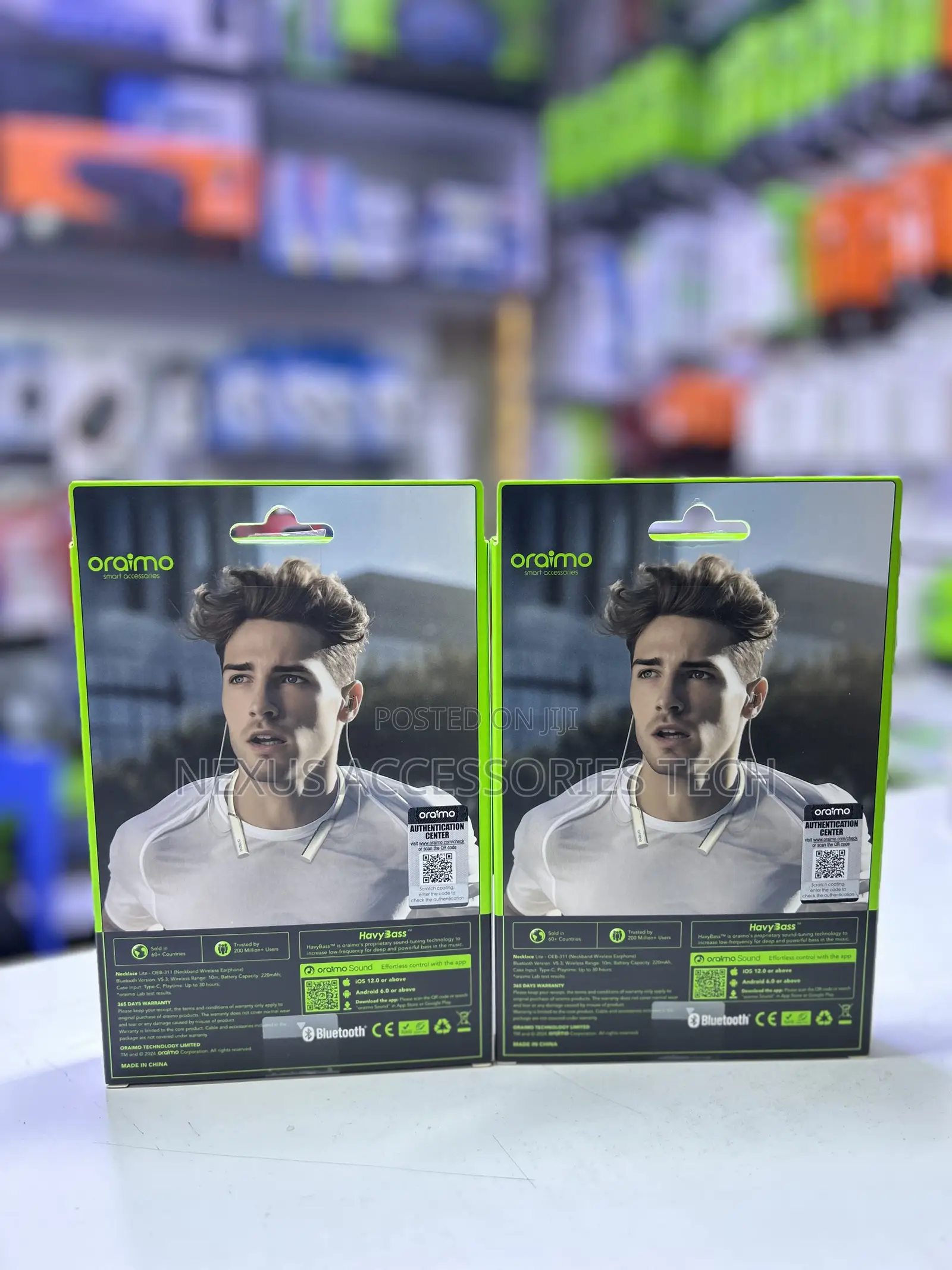 Oraimo Necklace Lite White