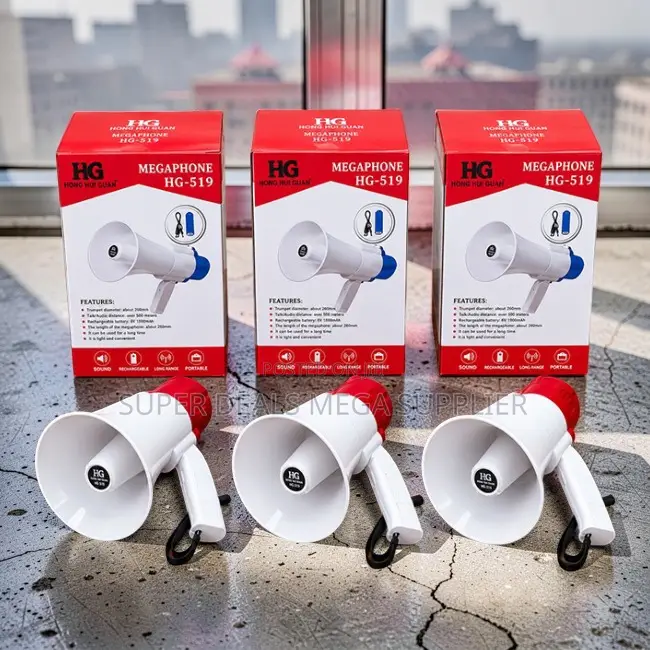 Multifunctional Portable Megaphone Bull Horns