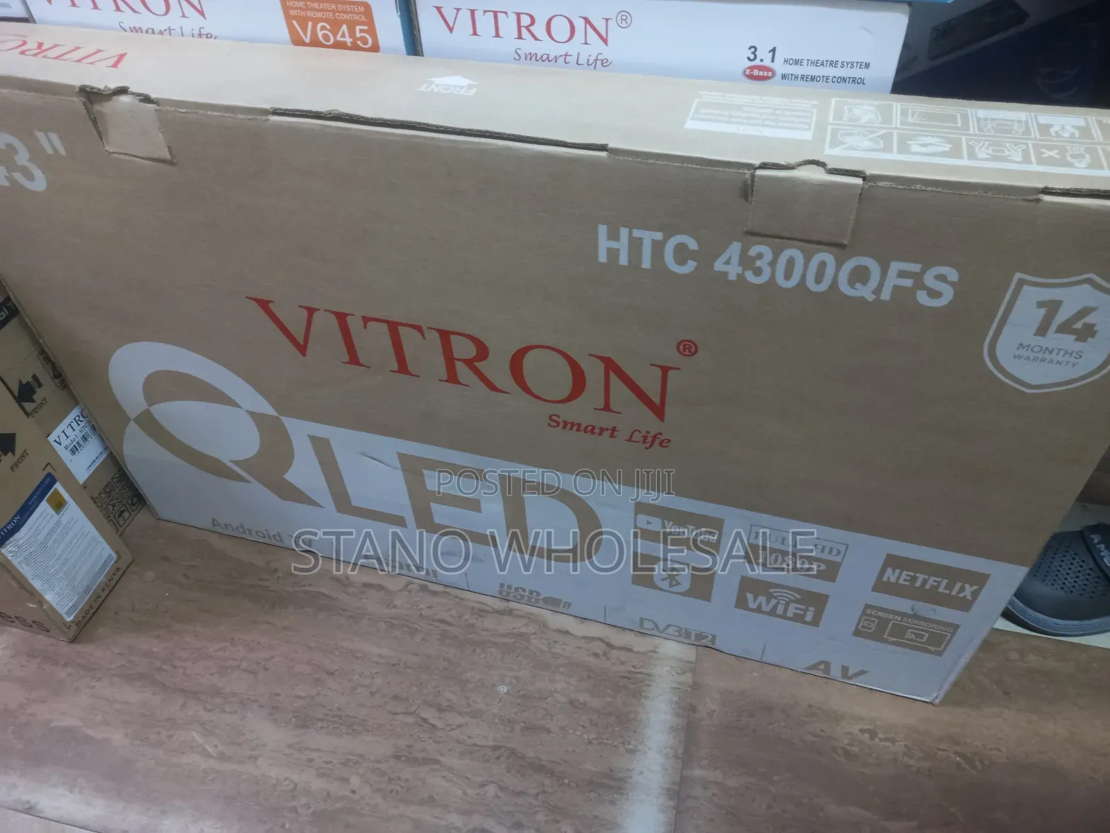 Vitron 43,frameless Qled