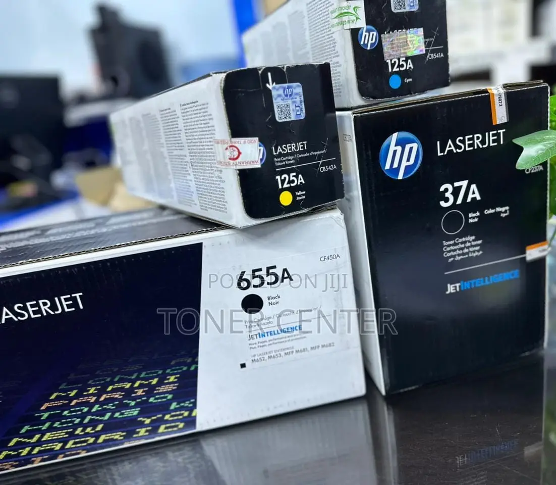HP 655A Black Original LaserJet Toner Cartridge (CF450A)