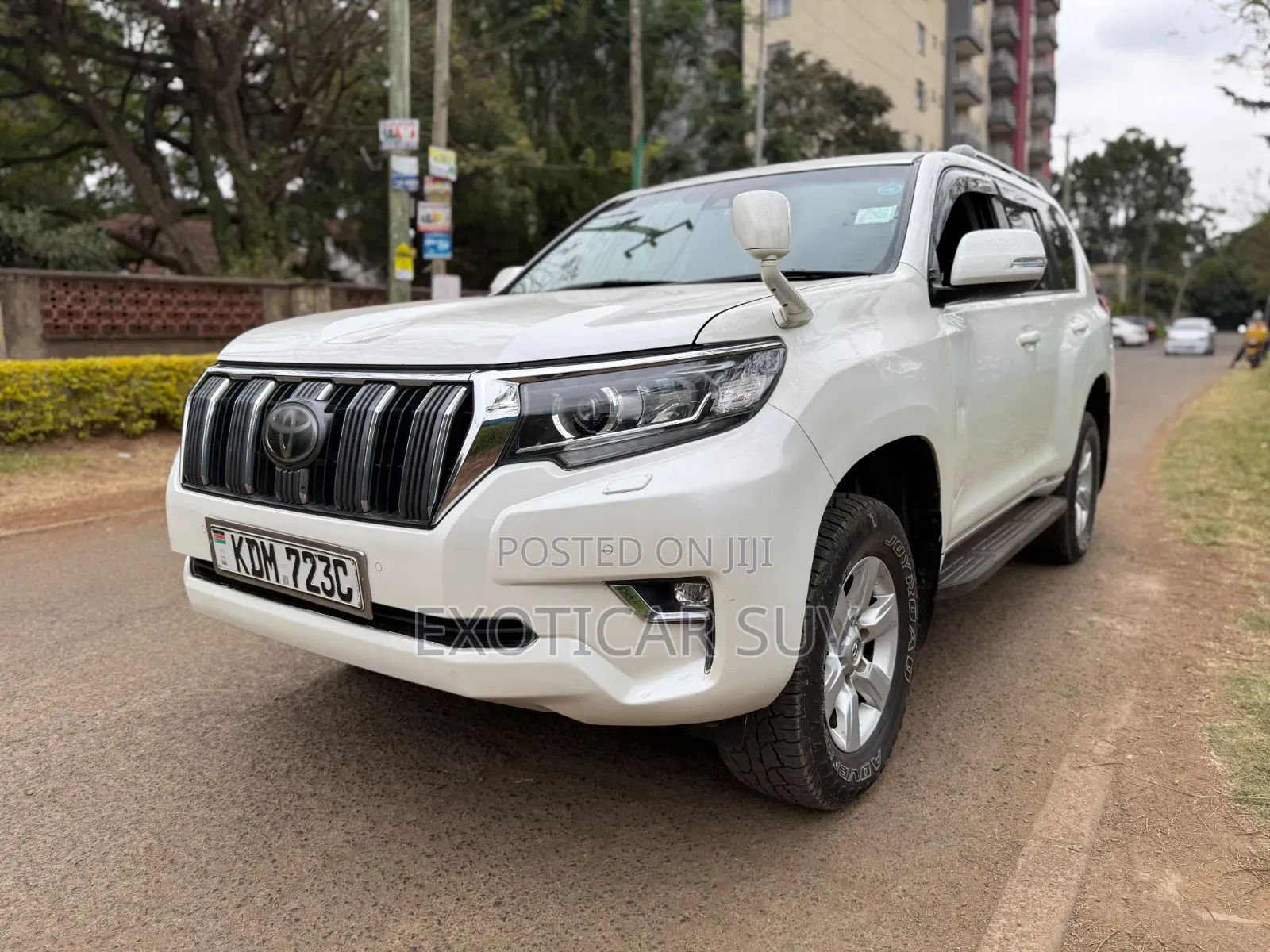 Toyota Land Cruiser Prado 2.7 2018 Off white