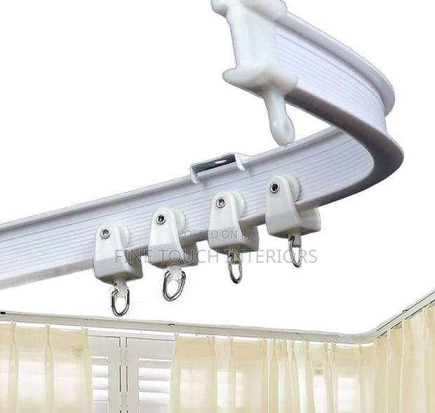 Bendable Curtain Rails – Flexible Partition 6 Meter Curtain Track