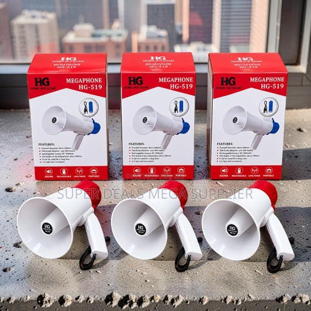 50W Output Portable Megaphone Bull Horns
