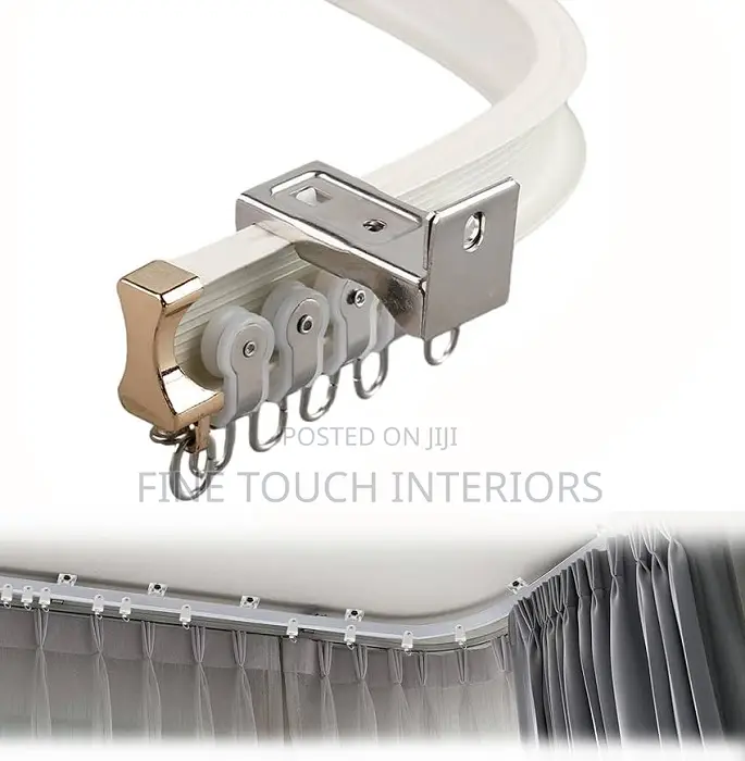 6 Meter Bendable Curtain Rails – Modern Home Curtain Track