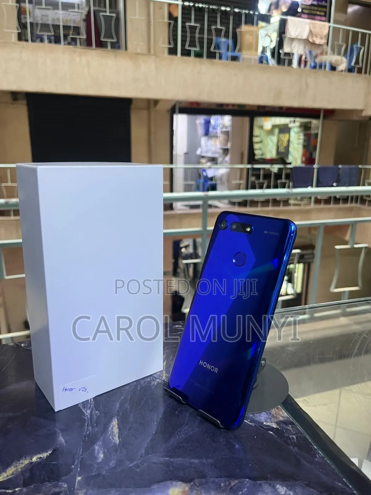 New Honor V20 256 GB Blue