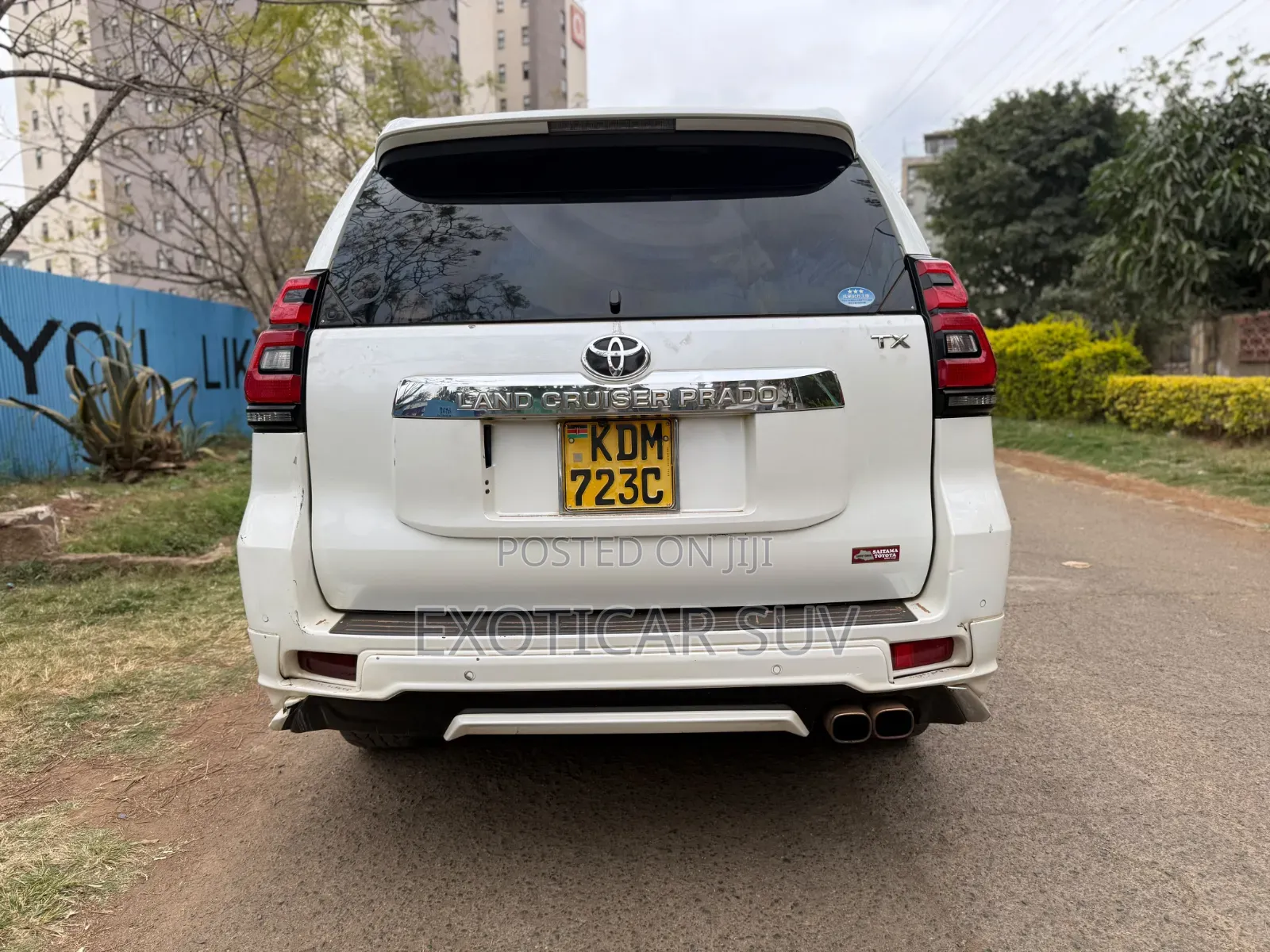 Toyota Land Cruiser Prado 2.7 2018 Off white