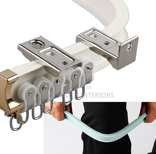 Bendable Curtain Rails – Durable Home Curtain Rail System